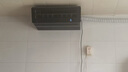 美的（Midea）1.5匹 厨房空调 小凉方 厨房专用空调 新级能效变频节能省电速冷 防油烟易安装包安装 大1.5匹 套装 吸顶式XD200【黑色款】 实拍图