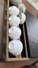 一品工坊潮州工夫茶具骨瓷盖碗单个高档薄胎三才泡茶碗大号不烫手陶瓷盖碗 婉仪盖碗-中号 实拍图