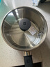 双立人（ZWILLING）奶锅不锈钢抗黄无涂层婴儿辅食锅SILVER 银光系列热奶煮面锅 18cm 实拍图