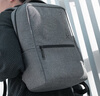 联想（Lenovo）小新 轻便双肩背包 Air 1 霜雪灰 商务办公电脑包学生双肩背包联想笔记本电脑通用 实拍图