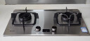 林内（Rinnai）【鲸吨吨】家用嵌入式天燃气灶【家电国家补贴20%】台嵌两用5.2kW双眼猛火定时灶具 不锈钢2E08MTX 实拍图