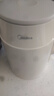 美的（Midea）【国家补贴】电水壶热水壶 大容量家用烧水壶 双层防烫 304不锈钢无缝内胆 大功率快速烧水沸腾 1.5L 暖壶圆墩墩MK-SHM1569 实拍图