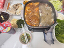美的（Midea）电火锅 火锅专用锅分体式鸳鸯锅 电煮锅多功能锅3分06秒分区电热锅6.5L多用途锅HGS303015 实拍图
