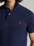 Polo Ralph Lauren 拉夫劳伦男装 经典款修身网眼布短袖网球衫RL13503 400-蓝色 L 实拍图