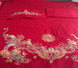 博洋家纺结婚六件套纯棉新婚红色传统刺绣龙凤婚庆套件龙腾凤跃1.8米 实拍图
