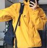 骆驼（CAMEL）三防冲锋衣户外登山服防水防风防污三合一保暖时尚运动外套 A9W214119AX，谷子黄，男 S 实拍图