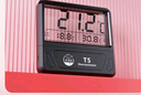 老漁匠鱼缸温度计智能小巧高精度电子数显液晶水温表水族箱养鱼测温仪 【透屏智能记录高低温】T5温度计黑色 实拍图