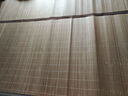 竹席凉席家用冰丝席夏季裸睡学生宿舍单人双面可折叠两用空调席子 竹青碳雅席(无枕套) 135*195cm(适用1.35米床) 实拍图