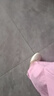 断码清仓紅青娗真皮2025新款包头凉鞋女一字扣方头粗跟中跟配裙子 米白色跟高4厘米 38 (240mm) 实拍图