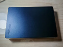 东芝（TOSHIBA）2TB 移动硬盘机械 Slim系列 USB3.2 Gen 1 2.5英寸 黑色 兼容Mac 金属超薄 密码保护 轻松备份 实拍图