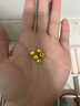 谢瑞麟（TSL）黄金转运珠足金路路通简约猫眼串珠不含手绳YS009 计价类（工费140元） 约0.2g 实拍图