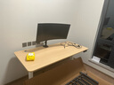 林氏家居电动升降桌电脑桌学习桌【整板|原木色】BG047-C 1.6m桌 实拍图