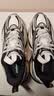 特步巴斯克2代老爹鞋休闲鞋男鞋情侣厚底复古缓震潮流百搭运动鞋女鞋 月石灰【男款】 41 脚长25.5cm( 新法码41) 实拍图