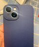 京东京造 苹果14Plus手机壳 iPhone 14 plus保护套液态硅胶镜头精孔防滑防摔不沾指纹全包6.7英寸 黑色 实拍图