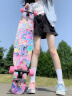 猫人丝袜女夏连裤袜超薄性感加大码防勾丝菠萝袜黑肉色安全裤打底裤袜 任意剪安全裤丝袜-4肤 4条 XL 加大码【130斤-200斤】 实拍图