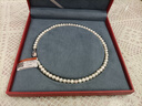 京润珍珠项链韶华S925银近圆强光淡水真珍珠女送妈妈实用生日礼物 实拍图