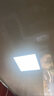 雷士照明（NVC）LED集成厨卫平板灯嵌入防油防潮铝材纳米杀菌白边16W白光300*300 实拍图