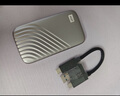 西部数据（WD）1TB NVMe 移动固态硬盘（PSSD）My Passport随行SSD type-c接口 1050MB/s 手机直连笔记本两用外接 实拍图