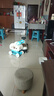 ANGI BABY扭扭车防侧翻儿童扭扭车3-6岁男女宝宝摇摆车万向轮带储物溜溜车 云山蓝 【静音闪光轮+灯光音乐】 男孩女孩周岁礼物儿童扭扭车 实拍图