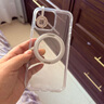 图拉斯支点壳O1s【销量霸榜丨相机按键全包】 适用苹果16promax手机壳iphone15pro磁吸14防摔透明磨砂薄 【升级相机按键全包】全透明 iPhone16ProMax 实拍图