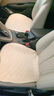 乔氏汽车坐垫汽车四季通用坐垫主驾驶单片后排座椅垫货车垫 米色-主副驾驶装-四季透气 镭射冲孔 实拍图