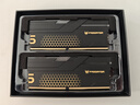 宏碁掠夺者（PREDATOR）48G(24G×2)套装 DDR5 6000频率 台式机内存条 Hermes冰刃系列 RGB灯条(C28) 石耀黑 AI电脑配件 实拍图