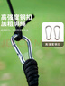 魔铁（MOTIE）吊床户外露营双人加厚宽室内吊床休闲成人月牙弯木防侧翻秋千 实拍图
