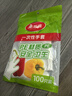 美丽雅 一次性手套100只食品用抽取式塑料pe加厚防漏家用厨房透明薄膜 实拍图