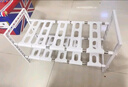 京东京造可伸缩厨房置物架 水槽不锈钢架微波炉烤箱碗碟储物收纳架子43~72 实拍图