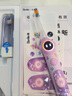 usmile笑容加儿童电动牙刷 数字牙刷 Q20流光紫 适用3-15岁 学生礼物 生日礼物 儿童礼物 父亲节礼物 实拍图