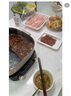 东来顺 内蒙古羔羊原切肋排羊肉片400g 火锅羊肉卷 清真中华老字号 实拍图