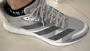 adidas adizero RC 4训练备赛竞速轻盈薄底日常体测跑鞋阿迪达斯   白色/黑色/浮点灰   41 实拍图