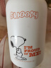 史努比（SNOOPY）儿童保温杯带吸管直饮男女小学生316不锈钢喝水杯子双盖壶500ml咖 晒单实拍图