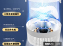 Shiny Particle Skyworth空气循环扇家用电风扇落地扇台立式卧室电扇轻音八字摇头循环直流风扇语音定时遥控风扇 直流变频语音款【36档风速｜感温调风｜负离子】 实拍图
