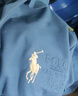 【透气宽松】夏季男士t恤保罗POLO衫男爸爸衣服休闲高端短袖 蓝色 3XL 【推荐165-180斤】 实拍图