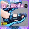 X YOUNG特步凉鞋夏季中大儿童防滑软底沙滩鞋运动青少年凉鞋小学生男孩子 0508蓝色 32 内长20.6cm 实拍图