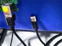 毕亚兹 高速USB3.0数据线传输公对公 2米 双头移动硬盘盒高速传输数据连接线 笔记本散热器车载MP3线  实拍图