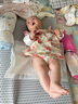 优奇女童连衣裙夏季婴儿衣服公主裙小女孩抓周岁女宝宝礼服夏季中国风 实拍图