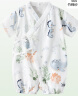 贝肽斯婴儿衣服夏季连体衣短袖竹棉纱布新生幼儿宝宝哈衣爬服睡衣 晒单实拍图