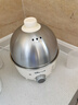 小熊（Bear） 煮蛋器 小型家用电蒸锅智能定时不锈钢蒸蛋器自动断电蒸锅鸡蛋羹迷你鸡蛋器易操作母亲节礼物实用 单层 【旋钮定时+304不锈钢】ZDQ-B07C3 实拍图
