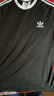 阿迪达斯 （adidas）三叶草男女款 3-STRIPES TEE 短袖 KB2459 黑色 XL 实拍图