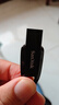 闪迪（SanDisk）128GB USB3.2 U盘 CZ550黑色 安全加密 数据恢复 学习办公电脑车载 小巧便携 高速大容量优盘 实拍图
