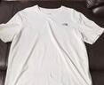 北面（The North Face）短袖T恤男女情侣款小熊宽松休闲透气半袖 米白色 2XL /185 实拍图