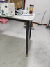 全品屋岩板餐桌家用4-6人小户型桌椅组合长方形现代简约吧台吃饭大桌子 【12MM厚】哑光雪山白 送货入户 120cm 【宽70CM】单桌子 实拍图