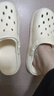 名创优品（MINISO）洞洞鞋女款2025新款eva防滑防臭沙滩鞋增高凉拖鞋女夏季外穿 卡其 38-39 实拍图