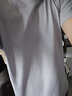 迪卡侬短袖速干衣男训练宽松半袖上衣运动t恤男RUNM2501428白色T恤M 实拍图