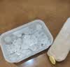 ecoco按压冰块模具冰格制冰盒带盖食品级自制冰箱冻冰块模具E2314黄 实拍图