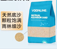 沃韦朗（VOONLINE）鱼缸底砂 沙子雨林免洗南美细天然装饰石水草造景拉普拉砂 2.5kg 实拍图