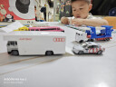 风火轮（HOT WHEELS）进口(随机1款发货)男孩车模赛车玩具-运输车队组合系列FLF56 实拍图