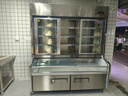 索歌不锈钢双温三温点菜柜商用风冷无霜冷藏冷冻一体饭店火锅啤酒饮料蔬菜凉菜烧烤炸串串麻辣烫展示柜 移门三温-甄选款【智能自动除雾】 1.8m 实拍图